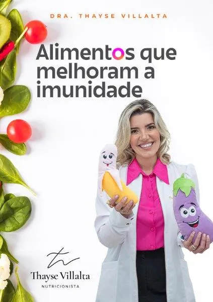 Capa do material Alimentos que melhoram a imunidade
